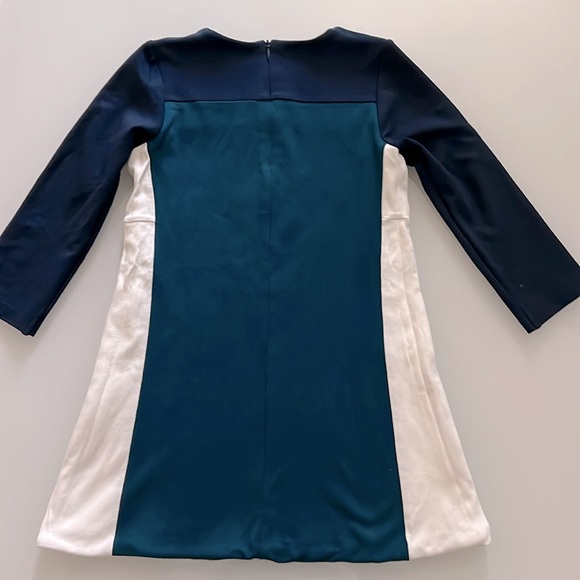 Florence Fancy Girls Dress Long sleeved Tri color. Sz 8 - Picture 6 of 9